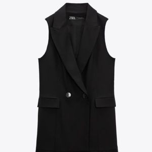 Zara Buttoned Waistcoat